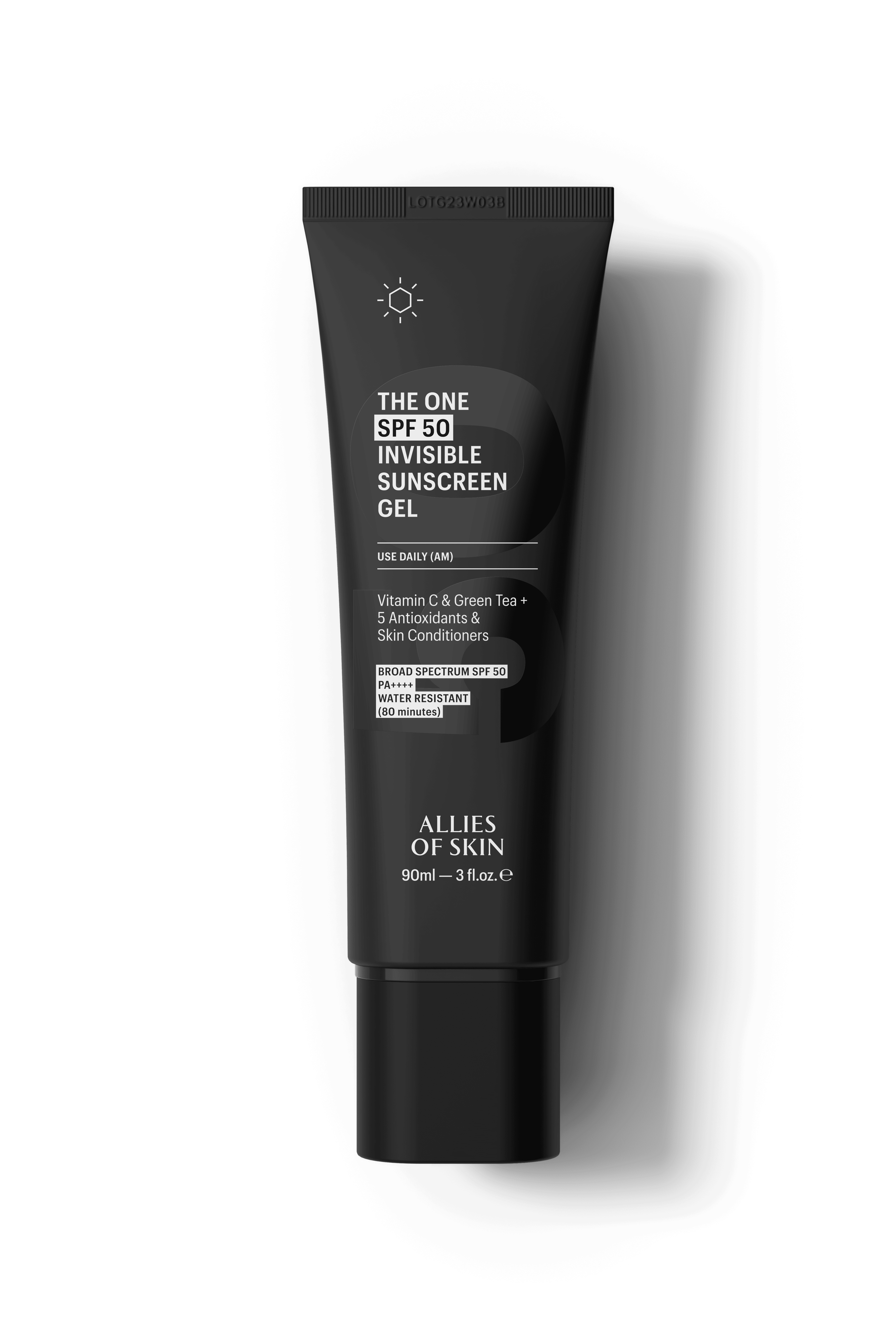 The One SPF 50 Invisible Sunscreen Gel, Value Size