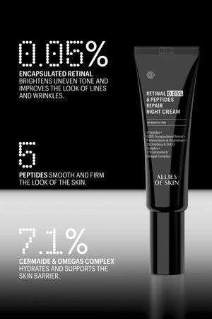 Retinal & Peptides Repair Night Cream