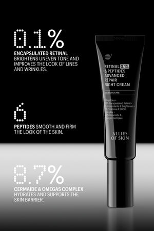 Retinal 0.1% & Peptides Advanced Repair Night Cream